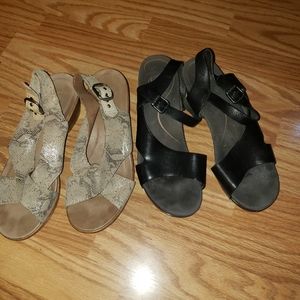 Bundle of 2 sandals size 39